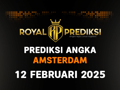 Prediksi AMSTERDAM 12 Februari 2025 Hari Rabu