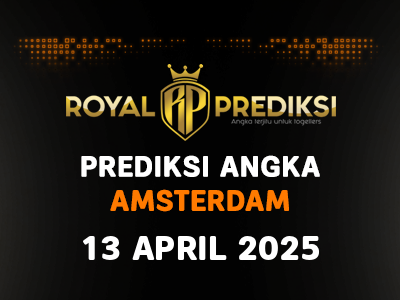 Prediksi AMSTERDAM 13 April 2025 Hari Minggu
