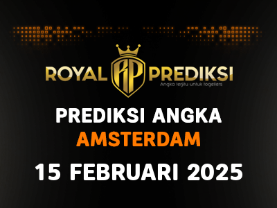 Prediksi AMSTERDAM 15 Februari 2025 Hari Sabtu