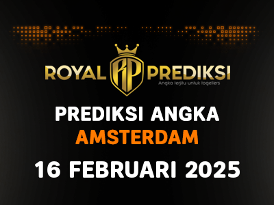 Prediksi AMSTERDAM 16 Februari 2025 Hari Minggu