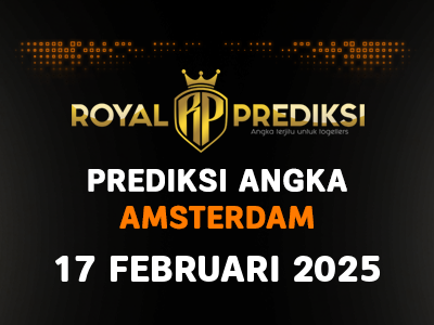 Prediksi AMSTERDAM 17 Februari 2025 Hari Senin