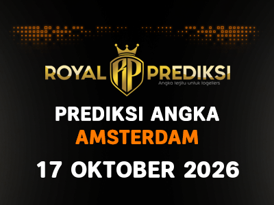 Prediksi AMSTERDAM 17 Oktober 2026 Hari Sabtu