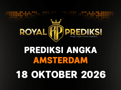 Prediksi AMSTERDAM 18 Oktober 2026 Hari Minggu
