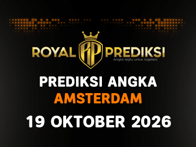 Prediksi AMSTERDAM 19 Oktober 2026 Hari Senin