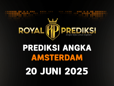 Prediksi AMSTERDAM 20 Juni 2025 Hari Jumat