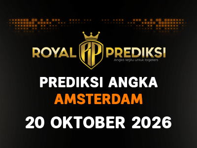 Prediksi AMSTERDAM 20 Oktober 2026 Hari Selasa