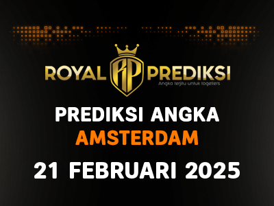 Prediksi AMSTERDAM 21 Februari 2025 Hari Jumat