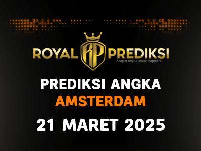 Prediksi AMSTERDAM 21 Maret 2025 Hari Jumat