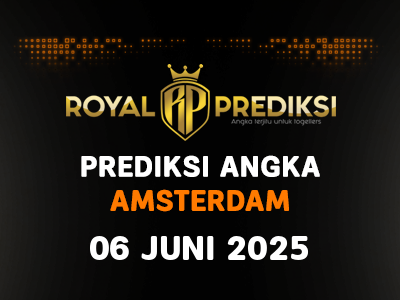 Prediksi AMSTERDAM 6 Juni 2025 Hari Jumat