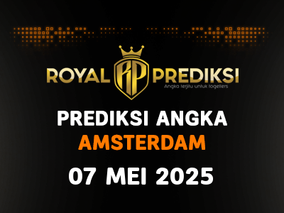 Prediksi AMSTERDAM 7 Mei 2025 Hari Rabu