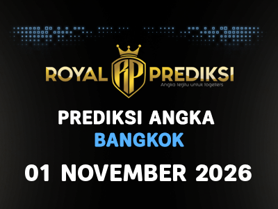 Prediksi BANGKOK 1 November 2026 Hari Minggu