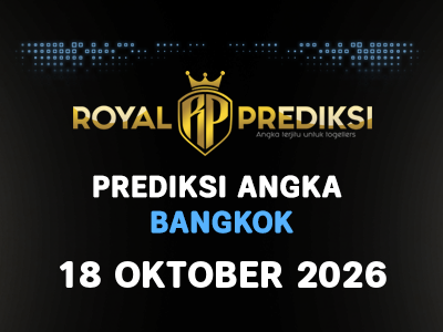 Prediksi BANGKOK 18 Oktober 2026 Hari Minggu