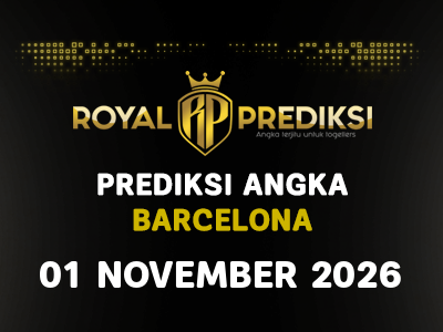 Prediksi BARCELONA 1 November 2026 Hari Minggu
