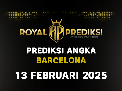 Prediksi BARCELONA 13 Februari 2025 Hari Kamis