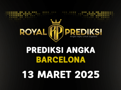 Prediksi BARCELONA 13 Maret 2025 Hari Kamis