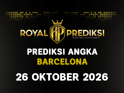 Prediksi BARCELONA 26 Oktober 2026 Hari Senin