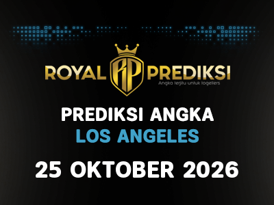 Prediksi LOS ANGELES 25 Oktober 2026 Hari Minggu