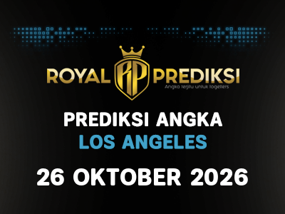 Prediksi LOS ANGELES 26 Oktober 2026 Hari Senin