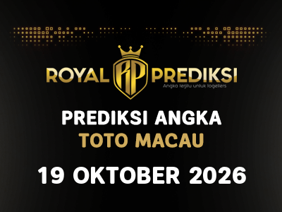 Prediksi MACAU 19 Oktober 2026 Hari Senin