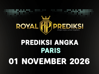 Prediksi PARIS 1 November 2026 Hari Minggu