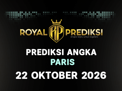 Prediksi PARIS 22 Oktober 2026 Hari Kamis