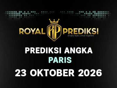 Prediksi PARIS 23 Oktober 2026 Hari Jumat