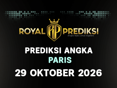 Prediksi PARIS 29 Oktober 2026 Hari Kamis
