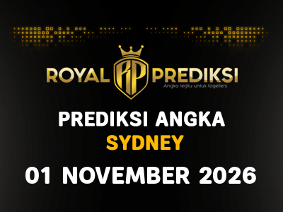 Prediksi SYDNEY 1 November 2026 Hari Minggu