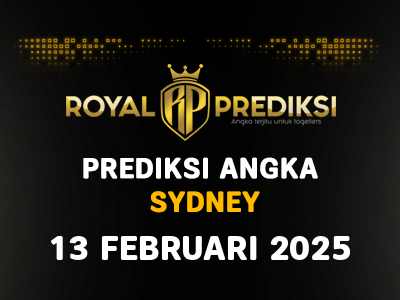 Prediksi SYDNEY 13 Februari 2025 Hari Kamis