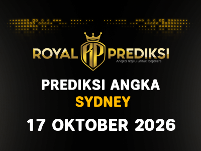 Prediksi SYDNEY 17 Oktober 2026 Hari Sabtu
