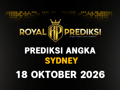 Prediksi SYDNEY 18 Oktober 2026 Hari Minggu