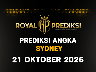 Prediksi SYDNEY 21 Oktober 2026 Hari Rabu