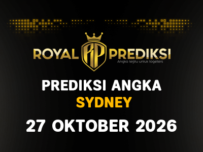 Prediksi SYDNEY 27 Oktober 2026 Hari Selasa