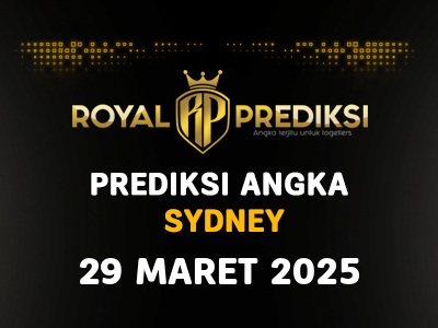 Prediksi SYDNEY 29 Maret 2025 Hari Sabtu