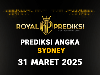 Prediksi SYDNEY 31 Maret 2025 Hari Senin