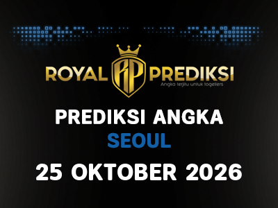 Prediksi SEOUL 25 Oktober 2026 Hari Minggu