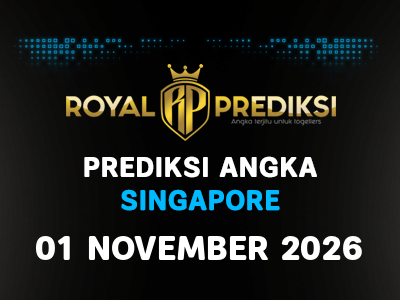 Prediksi SINGAPORE 1 November 2026 Hari Minggu