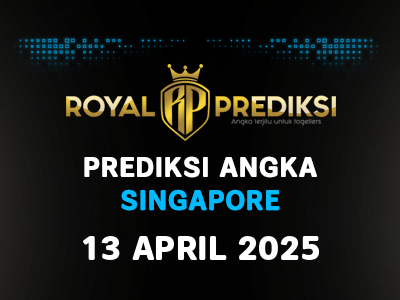 Prediksi SINGAPORE 13 April 2025 Hari Minggu