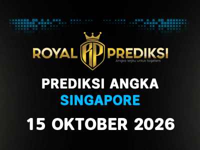 Prediksi SINGAPORE 15 Oktober 2026 Hari Kamis