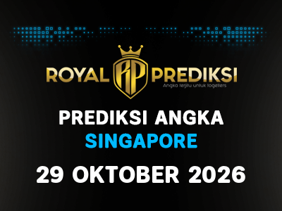 Prediksi SINGAPORE 29 Oktober 2026 Hari Kamis