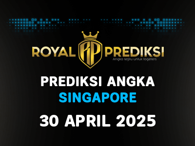Prediksi SINGAPORE 30 April 2025 Hari Rabu