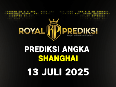 Prediksi SHANGHAI 13 Juli 2025 Hari Minggu