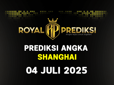 Prediksi SHANGHAI 4 Juli 2025 Hari Jumat