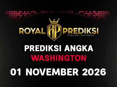 Prediksi WASHINGTON 1 November 2026 Hari Minggu