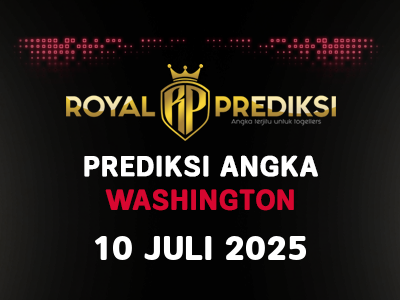 Prediksi WASHINGTON 10 Juli 2025 Hari Kamis