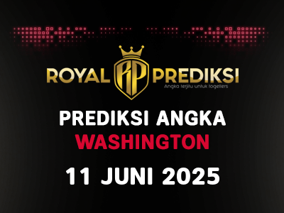 Prediksi WASHINGTON 11 Juni 2025 Hari Rabu