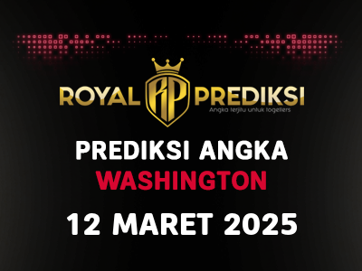 Prediksi WASHINGTON 12 Maret 2025 Hari Rabu