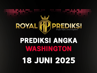 Prediksi WASHINGTON 18 Juni 2025 Hari Rabu
