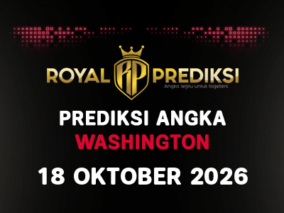Prediksi WASHINGTON 18 Oktober 2026 Hari Minggu
