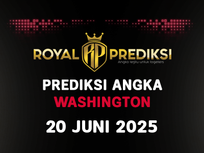 Prediksi WASHINGTON 20 Juni 2025 Hari Jumat